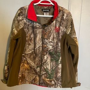 Real Tree Womens XL Camo Jacket Hunting Fishing Outdoors